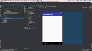 Recreate Facebook in Android Studio News Feed Day 2 [upl. by Adnilev330]