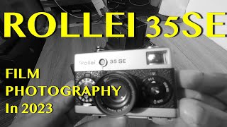 ROLLEI 35SE 35mm FILM camera [upl. by Dolan]