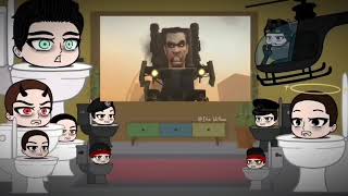 ✌️👍🏻 GMAN team  Skibidi Character React to SKIBIDI TOILET New Part 3 67  Ep 55  67  👍🏻✌️ [upl. by Clippard]