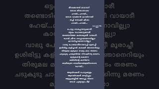 Vaaleduthal Angakkali Lyrics Meesha Madhavan lyrics lyricvideo youtube shorts ytshorts [upl. by Aix]