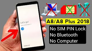 Samsung A8A8 Plus 2018 ANDROID 9 GOOGLE ACCOUNTFRP UNLOCK Without PC [upl. by Oxford]