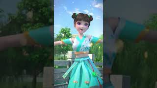 Leer and Guoguo PART  22  Cute Leer Fanny Dancing Video😇 Chinese 3d Animated Video🤩 For You💖 [upl. by Frum240]