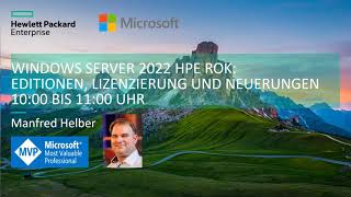 Windows Server 2022  die News zum neuen ServerOS für Reseller [upl. by Skantze]