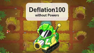 BTD6 deflation100 Logs（丸太）with Churchill [upl. by Suirauqram]