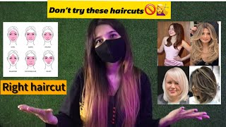 Best Haircuts according to your face shapesheadshaveBest haircut vlogridanhoori007 [upl. by Becket]