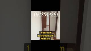 1 Bedroom Apartments in Kilimani Nairobi Rent ToLet [upl. by Ecile]