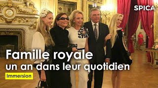 Famille royale  un an dans leur quotidien [upl. by Netsriik]