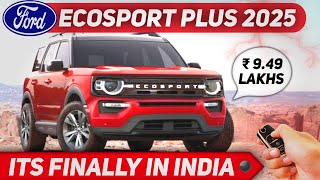 Finally New Ford Ecosport 2024 Launched In India  Ford India  ford ecosport 2024 [upl. by Yajet930]