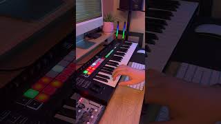 Blinding Lights  The Weeknd  Live Looping Novation Launchkey amp Ableton [upl. by Corinne]