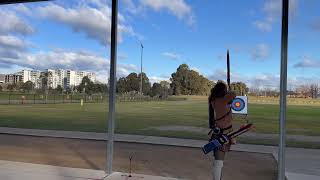 Archery afternoon practice recurve barebow 28072024 part 1  15m [upl. by Darcy]