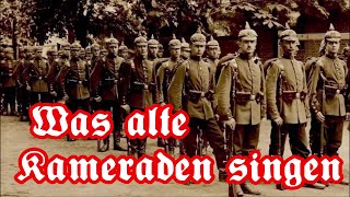 Was alte Kameraden singen  MarschliederPotpourriGerman Marching Songs Medley [upl. by Netti]