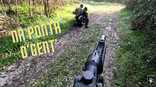 Airsoft gameplay con Briganti Ciociari Brigata del diavolo e TFA a Roccasecca 10112024 NA PONTA [upl. by Oznohpla]