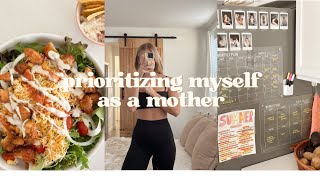 how I prioritize myself as a mother  habits workouts WIEIAD amp more  mom vlog [upl. by Assillam314]