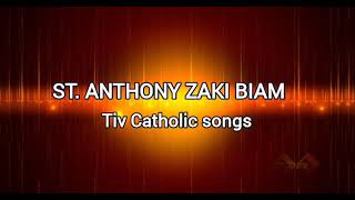 ST ANTHONY ZAKI BIAM [upl. by Chud]