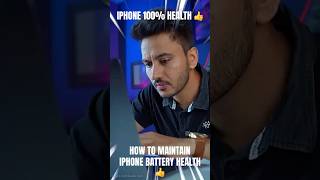 How to Keep Your iPhone Battery Health 100 Forever [upl. by Eiwoh]