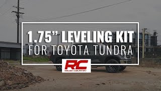 Rough Country 175 inch Leveling Kit for Toyota Tundra [upl. by Taima771]