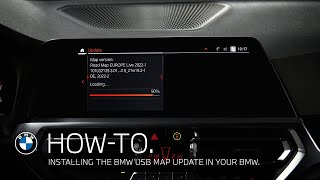 How to Install BMW Map Update [upl. by Bora731]