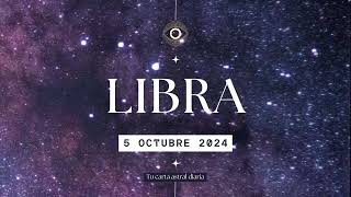 Horóscopo Diario  Libra  5 de Octubre 2024 [upl. by Tansey]