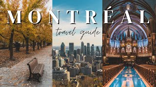 48 HOURS IN MONTREAL discover French speaking Canada hidden gems  things to do [upl. by Alfred]