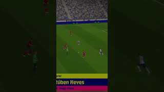 Rúben Neves Rocket🚀…Efootball 2025 Youtube Shorts Pess [upl. by Ainigriv]