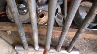 Wood Gasifier Build for Dummies 5 Radiator Blower Inspection [upl. by Sinnel]