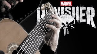 THE PUNISHER Main Theme  Classical Guitar Cover BeyondTheGuitar [upl. by Ressay]