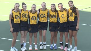 u17A Netball  Brackenfell vs Durbanville [upl. by Swanhildas]