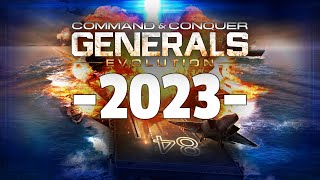 Generals Evolution Gameplay 2023  USA Superweapons GENERAL vs GLA amp CHINA [upl. by Nylad]