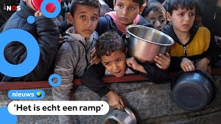 In Gaza gaan kinderen dood van de honger [upl. by Ronacin]