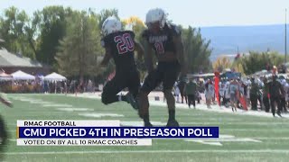 CMU Football picked 4th in RMAC Poll [upl. by Waterer]