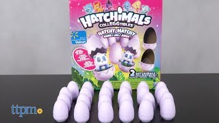 Hatchimals Colleggtibles Hatchy Matchy Game Walmart Edition from Spin Master [upl. by Anytsirk30]