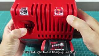 Milwaukee M18 Battery Not Charging  Flashing Red and Green Fixed [upl. by Reginauld511]