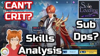 CANT CRIT  Choi JongIn SSR Kit Analysis  Solo Leveling Arise [upl. by Con]