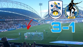 TOWN CRUISE THROUGH BRISTOL ROVERS Huddersfield Town Vs Bristol Rovers 31 League One Match Day Vlog [upl. by Pigeon958]