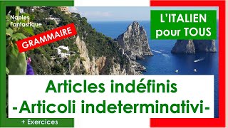 ITALIEN DEBUTANTS ARTICLE INDEFINIS [upl. by Aicenad]