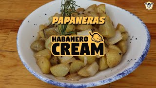 Papaneras con salsa HABANERO CREAM [upl. by Enuahs]