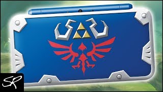 New Nintendo 2DS XL Hylian Shield Edition  New 2DS XL COMING  Raymond Strazdas [upl. by Akirdnwahs]