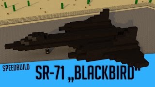 SPEEDBUILD 2 SR71 Blackbird Download [upl. by Nyram]