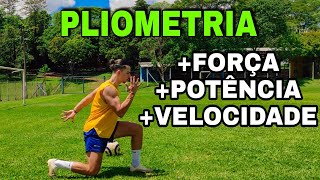 Exercícios de Pliometria para Aumentar a Força Velocidade e Potência  Explosive Speed Exercises [upl. by Elaweda]