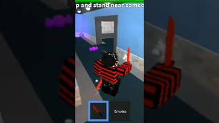 HALLOWEEN UPDATE IS HEREStabbing sound was delayed 😤roblox makemefameous mm2 capcut [upl. by Vez391]