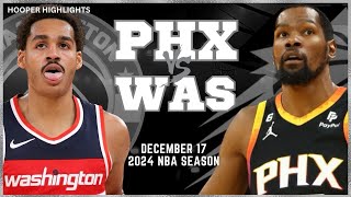 Phoenix Suns vs Washington Wizards Full Game Highlights  Dec 17  2024 NBA Season [upl. by Aihtenak860]