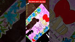 Fathers Day Card  Fathers Day Special Drawing  Fathers Day Gift Idea  Fathers Day Special Card [upl. by Naimaj989]