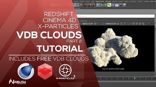 Creating VDB CLOUDS Part 2 Redshift amp Cinema 4D [upl. by Notliw]