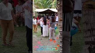 money dance in the newly wedding beautiful in white moneydance [upl. by Zuliram]