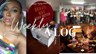 Weekly Vlog Count Ya Days Just Meatz Pre Makeup Class Shenanigans Class is In Session  More [upl. by Bette-Ann]