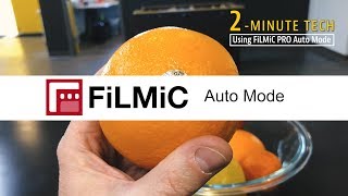 How To Use FiLMiC Pro AUTO Mode [upl. by Azriel]