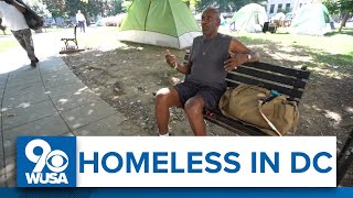 Homeless encampments in DC grow neighbors and businesses call out governments responsibility [upl. by Colleen223]