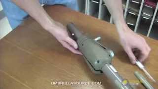 How to Replace an Umbrella String [upl. by Htennaj]