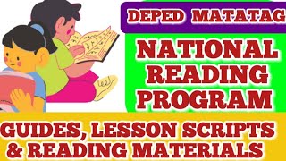 NATIONAL READING PROGRAM NRP GUIDES LESSON SCRIPTS amp MATERIALS  DEPED MATATAG CURRICULUM [upl. by Politi]