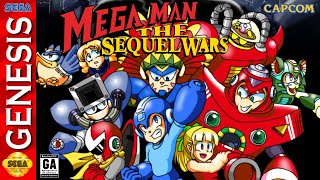 Mega Man The Sequel Wars  Episode Red Sega Genesis Homebrew  Longplay [upl. by Wiersma]